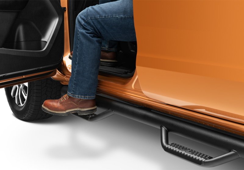 N-Fab Nerf Step 2019 Ford Ranger Crew Cab - Tex. Black - Cab Length - 3in thumbnail 7