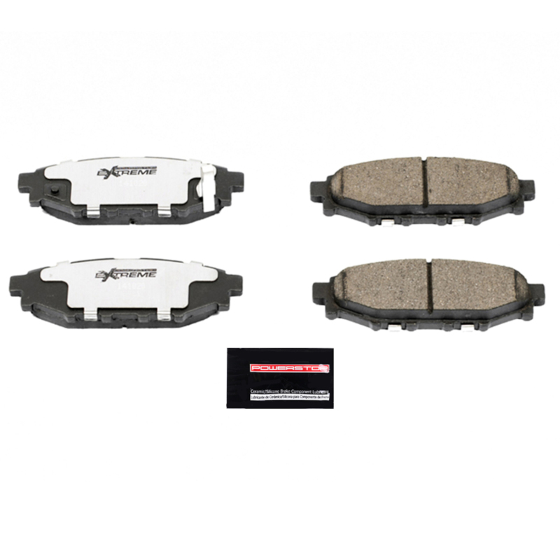 Power Stop 13-16 Subaru BRZ Rear Z26 Extreme Street Brake Pads w/Hardware thumbnail 2