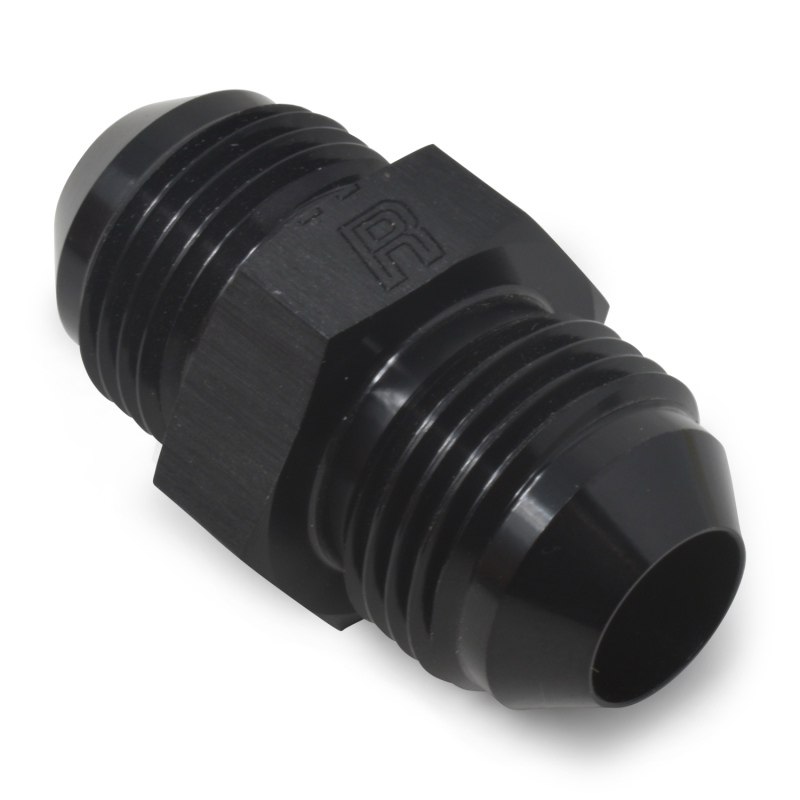 Russell Couplers 660383 Fitting, Coupler, Union, AN to AN, Straight, Aluminum, Black Anodized, -12 AN, -12 AN, Each thumbnail 5