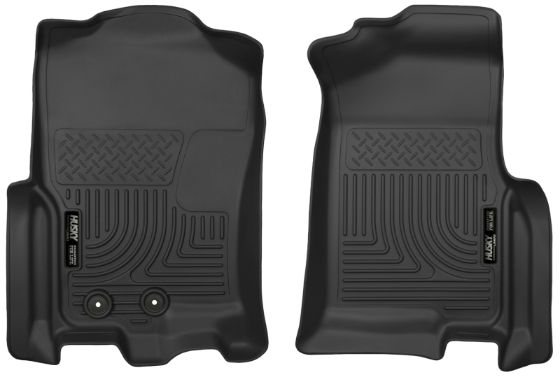 Husky Liners 11-17 Ford Expedition X-Act Contour Front Black Floor Liners thumbnail 2