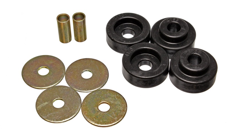 Energy Suspension 73-79 Chrysler B-Body Black Torsion Bar Crossmember Mount Bushing Set thumbnail 5