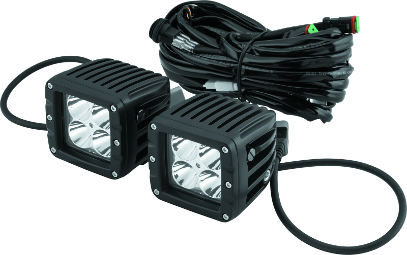 Quadboss Light Bars, Pods and Fog Lights 568906 QB PAIRED LED PODS SPOT thumbnail 3