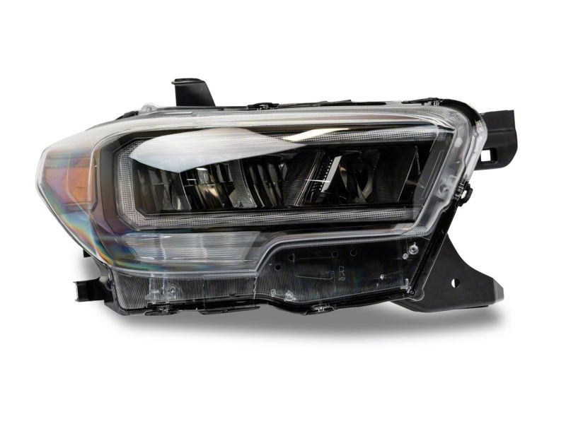 Raxiom 16-23 Toyota Tacoma w/ Factory Halogen DRL LED Headlights- Black Housing (Clear Lens) thumbnail 8