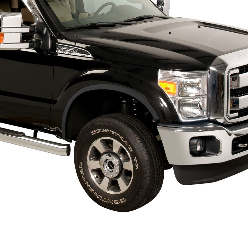 Putco 11-16 Ford SuperDuty (Does not Fit Dually) Black Platinum Fender Trim thumbnail 3