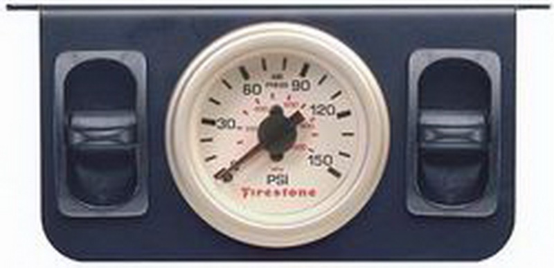 Firestone Air Adjustable Leveling Electric Control Panel w/Dual Gauge 0-150psi - White (WR17602260) thumbnail 2