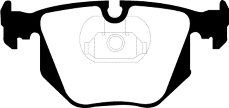 EBC 01-07 BMW M3 3.2 (E46) Ultimax2 Rear Brake Pads thumbnail 6
