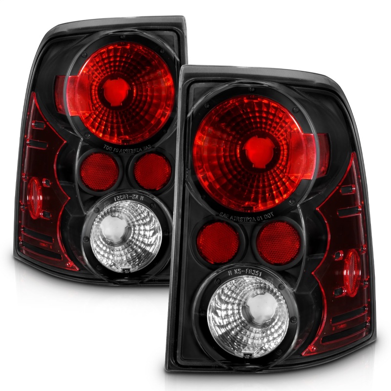 ANZO 2002-2005 Ford Explorer Taillights Black thumbnail 6
