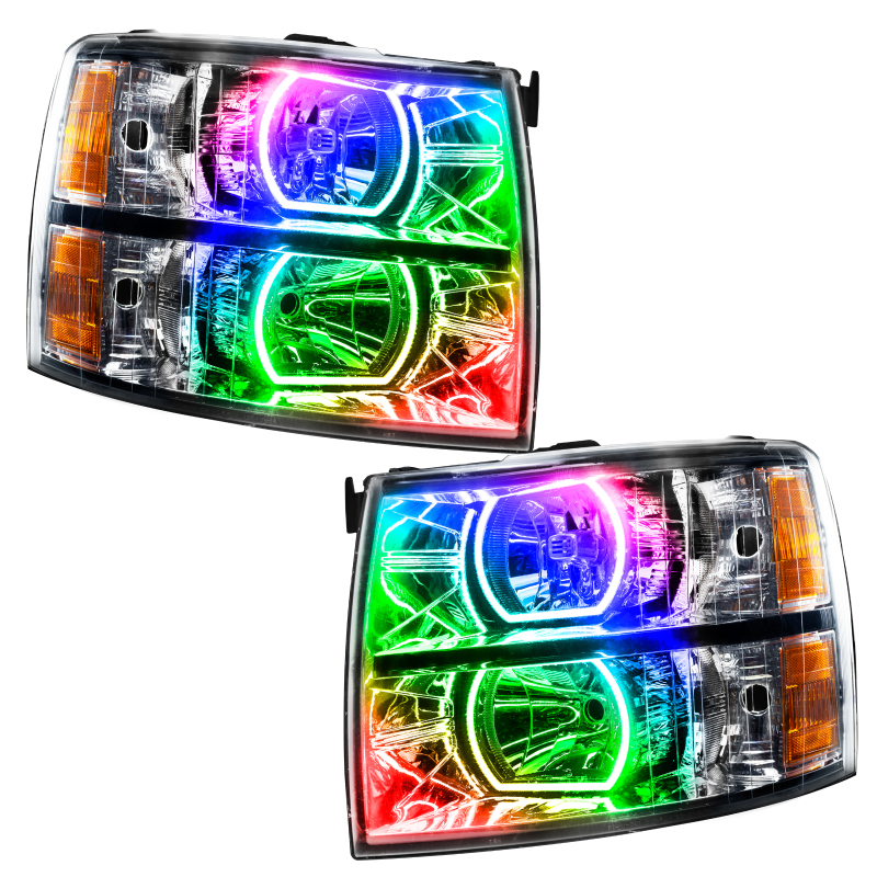 Oracle 07-13 Chevrolet Silverado SMD HL - Square Style - ColorSHIFT thumbnail 4