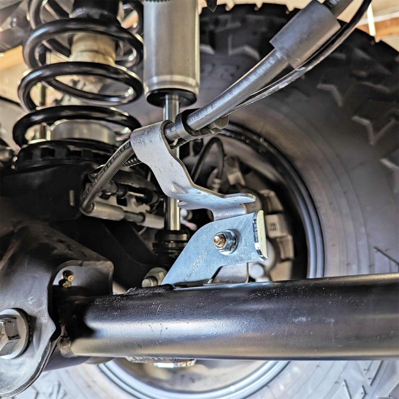 RockJock JL/JT Brake Line Relocation Bracket Kit Front Pair thumbnail 2