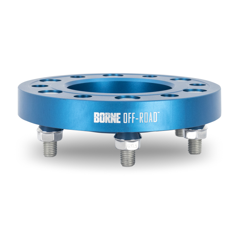 Mishimoto Wheel Spacers - 6x139.7 - 95.1 - 30 - M14 - Blue thumbnail 4
