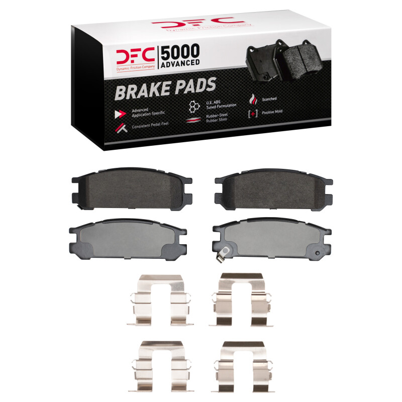 DFC 5000 Advanced Pads - Ceramic and Hardware Kit