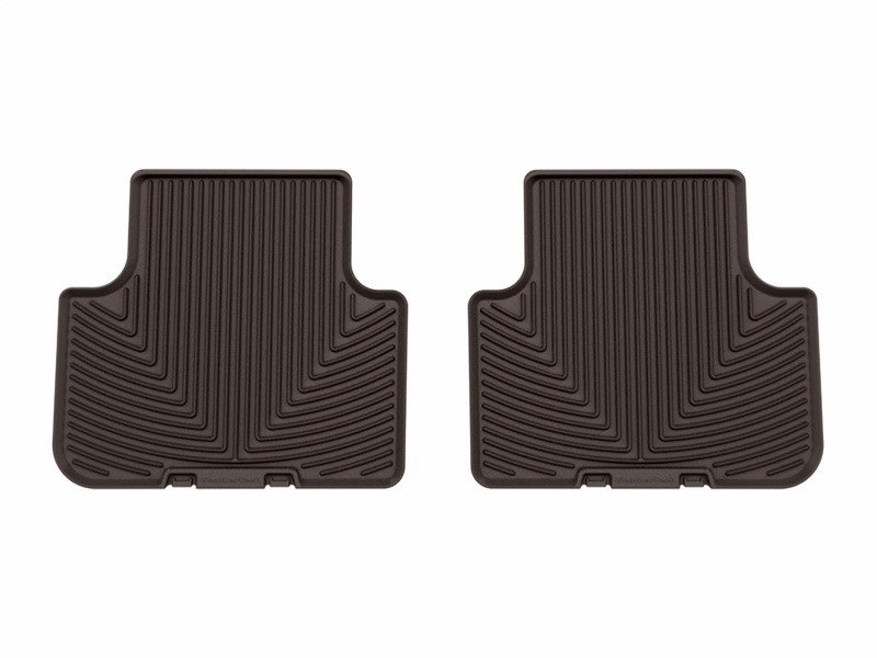 WT Rubber Mats - Rear - Cocoa