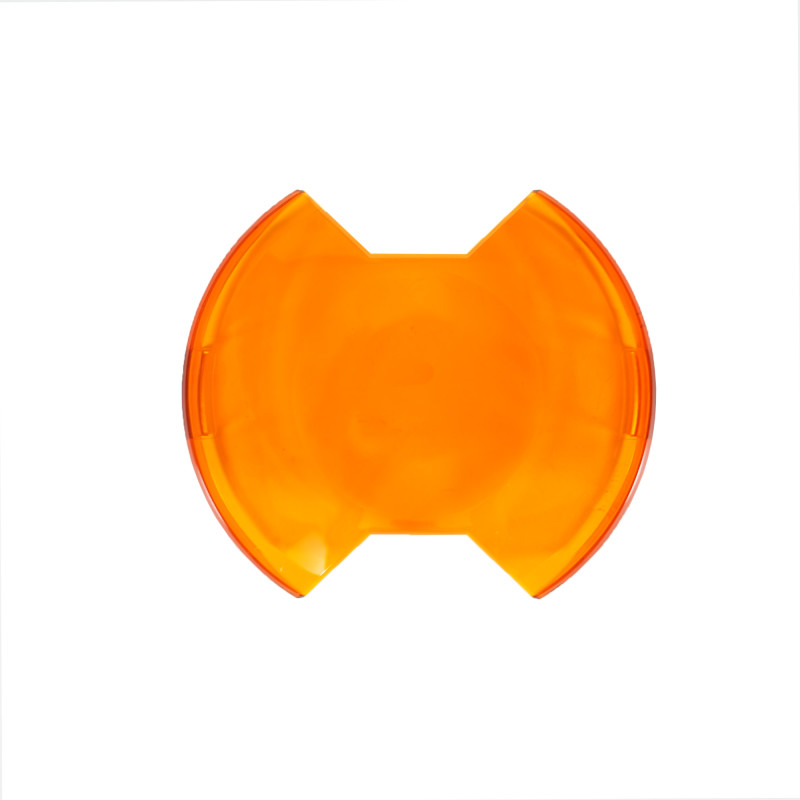 KC HiLiTES 6in. Light Shield for SlimLite LED - Amber thumbnail 2
