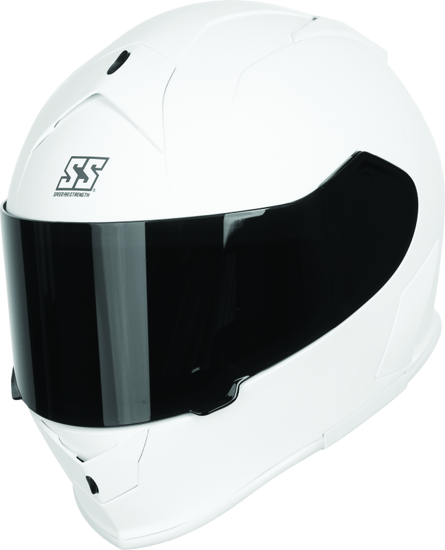 Speed Helmet and Strength SS900 Solid Speed Helmet Matte White - Small thumbnail 4