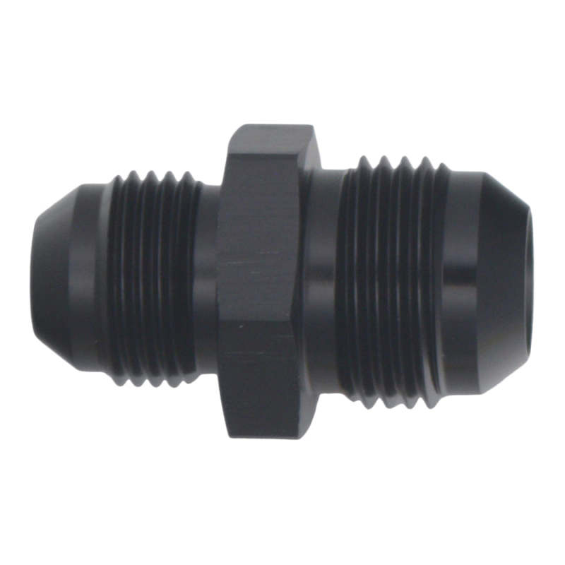 DeatschWerks 10AN Male Flare to 8AN Male Flare Reducer Straight - Anodized Matte Black thumbnail 2