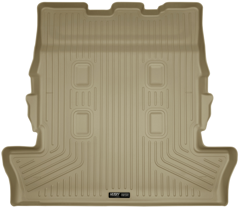 Husky Liners 08-11 Lexus LX570 Weatherbeater Tan Rear Cargo Liner (Folded 3rd Row) thumbnail 5