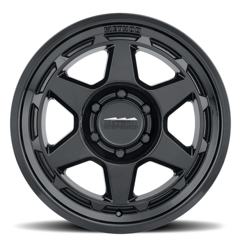 METHOD WHEELS MR708 18X9 6x139.7 40MM BEAD GLOSS BLACK WHEEL