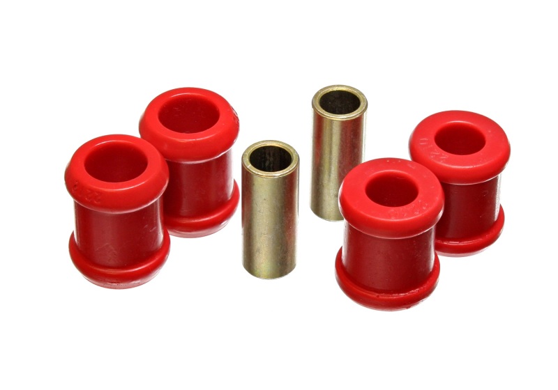 Energy Suspension 88-98 GM Silverado 1/2 Ton C-10/C1500 P/U 2WD Red Rear Shock Bushing Set thumbnail 5