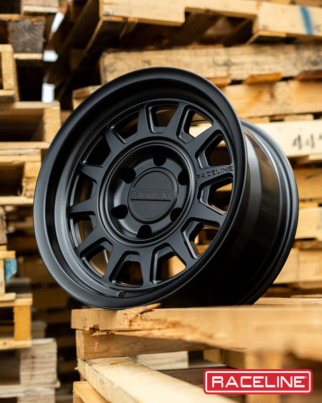 Raceline 952B Aero 17x8.5in / 6x139.7 BP / 18mm Offset / 106.1mm Bore - Satin Black Wheel thumbnail 7