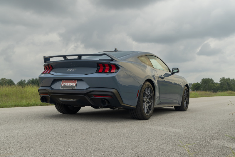 Flowmaster 24-25 Mustang 5.0L Outlaw Cat-Back Exhaust System - Black Tip (Non-Valved) thumbnail 8