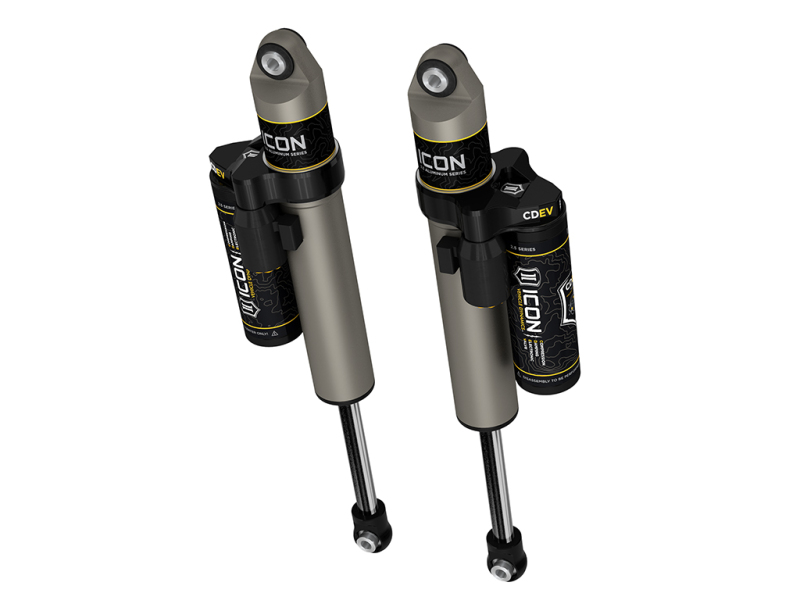 ICON 2021+ Ford F150 2WD 0-1in Lift Rear V.S. 2.5 Alum. Series Shocks Piggyback Res. w/ CDEV - Pair thumbnail 4