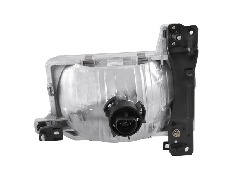 ANZO 1988-1989 Nissan Hardbody Crystal Headlights Chrome thumbnail 6