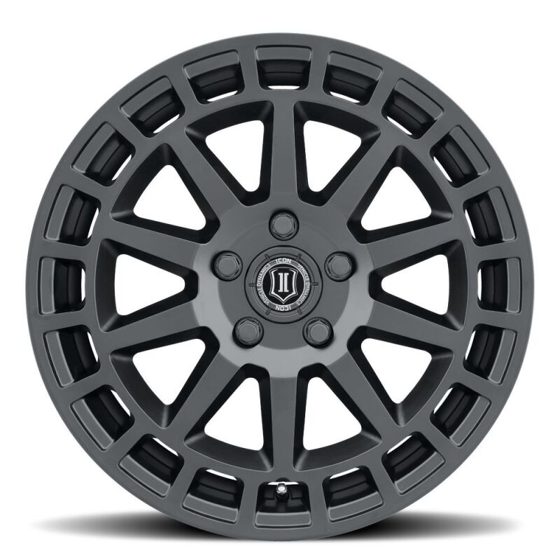 ICON Alloys Wheels 7117805060SB WHEEL JOURNEY SAT BLK - 17 X 8 / 5 X 100 / 38 MM / 6" BS thumbnail 4