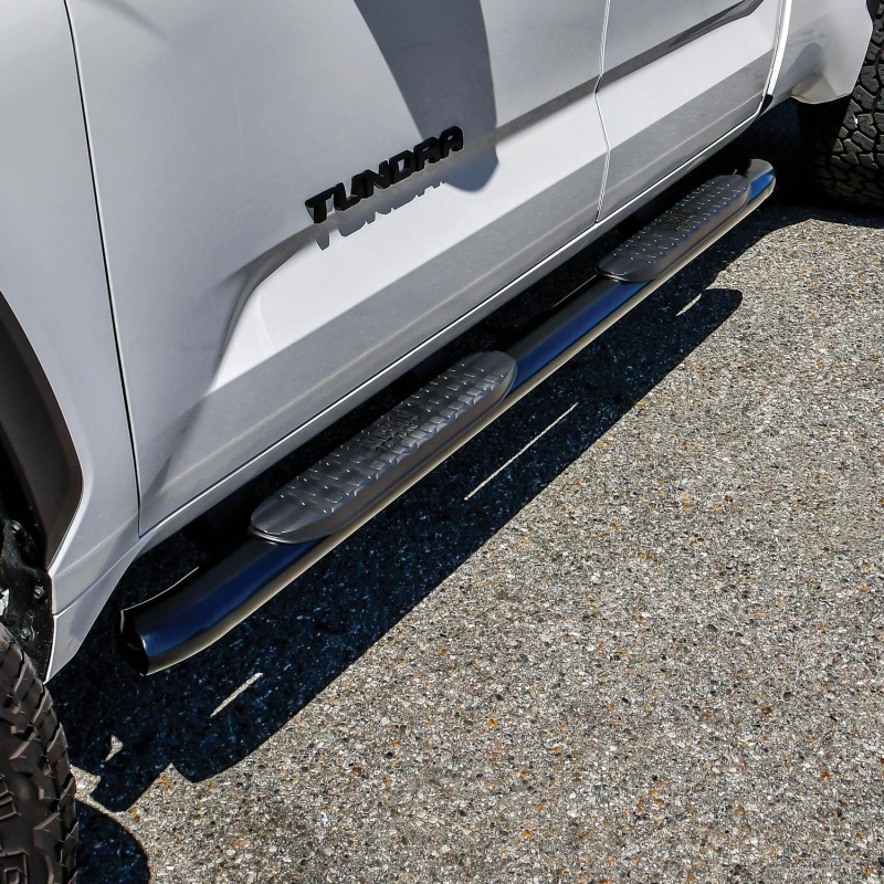 Westin 2022 Toyota Tundra Double Cab PRO TRAXX 4 Oval Nerf Step Bars - Black thumbnail 7