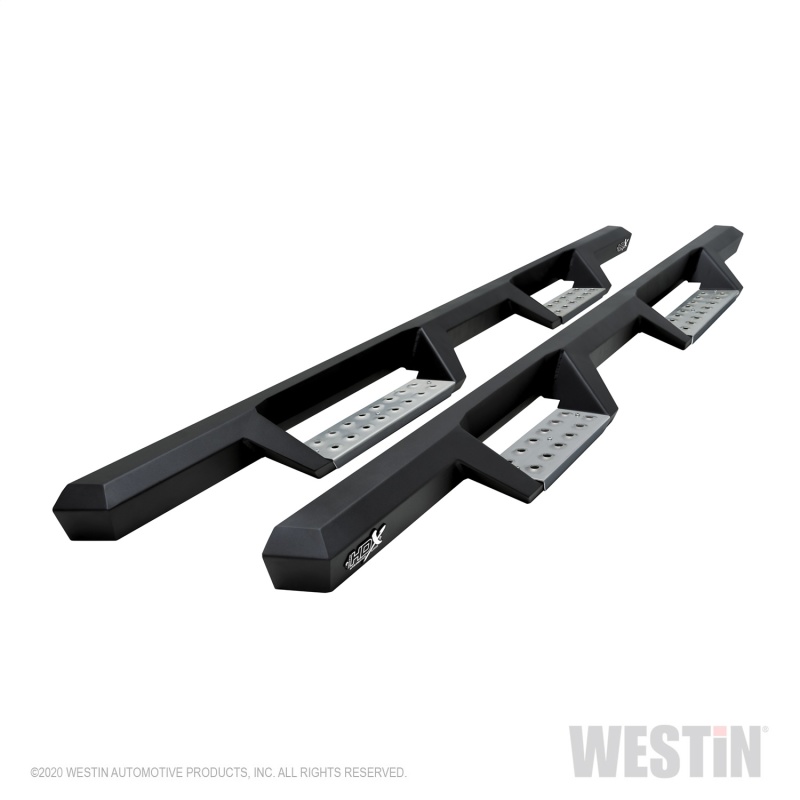 Westin 99-13 Chevy/GMC Silverado/Sierra 1500 Ext Cab HDX Nerf Step Bars - Textured Black thumbnail 9