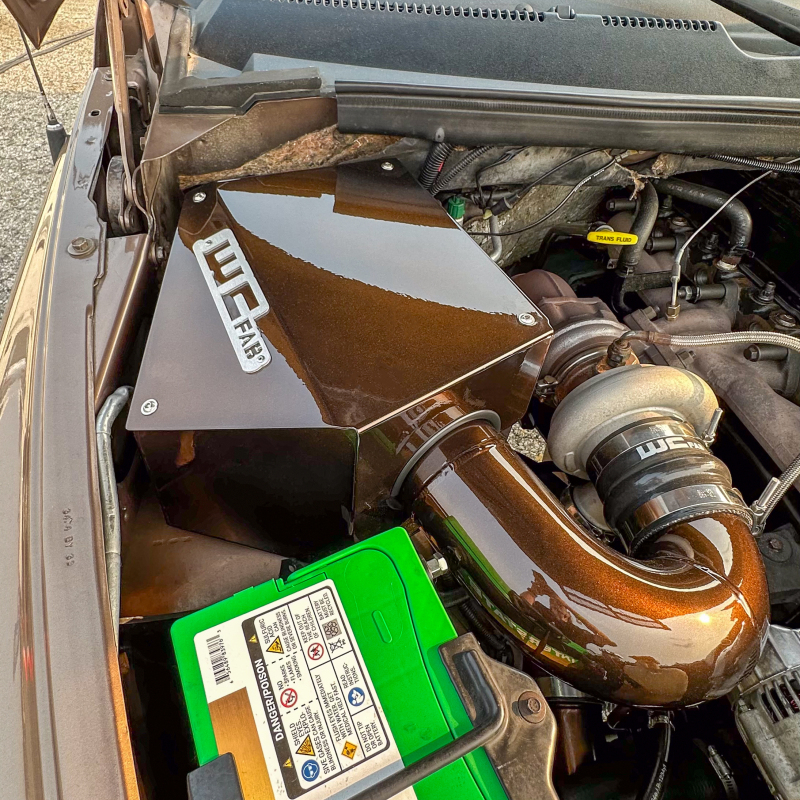 Wehrli 98.5-02 Cummins 5.9L 4in Intake Kit - Gloss White thumbnail 4