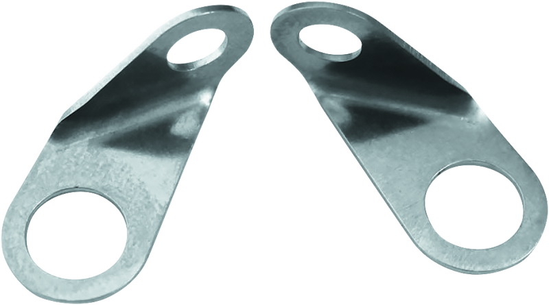 Kuryakyn Kellermann Signal Adapters and Mounts 2574 Mount, Handlebar Control Mount, Silver, Pair thumbnail 2