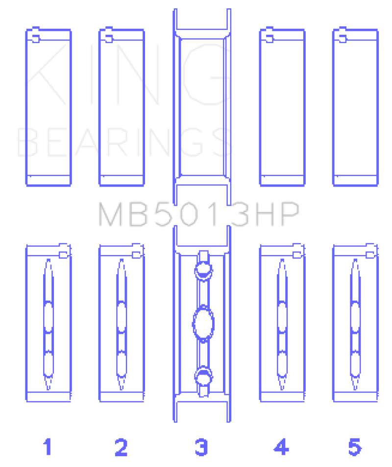 KING Performance Main Bearings