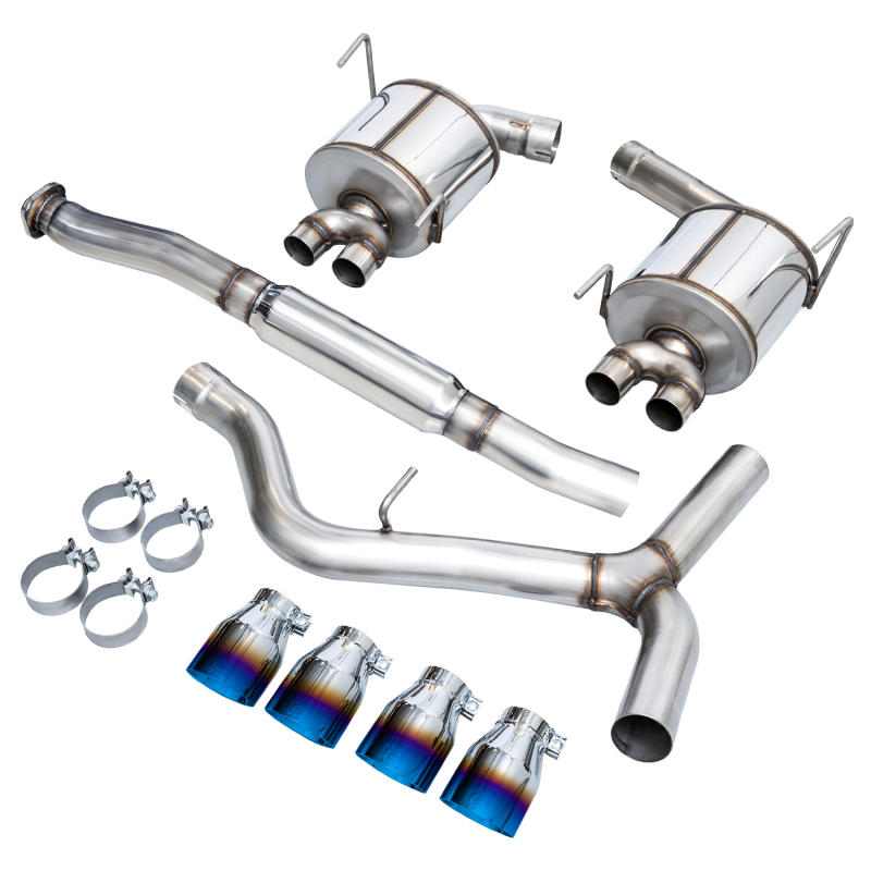 AWE Tuning 12-14 Subaru WRX STI Touring Edition Exhaust - Vapor Blue Quad Tips thumbnail 2