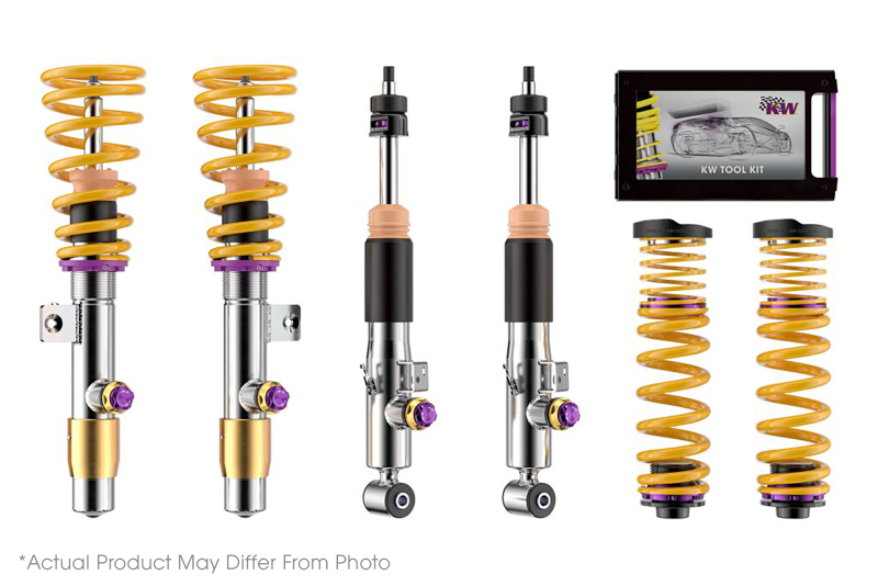 KW Variant 4 Coilover Kits 3A725081 Kit V4 Bundle Mercedes AMG C63, C63 S, Sedan (W205) with electronic dampers thumbnail 4