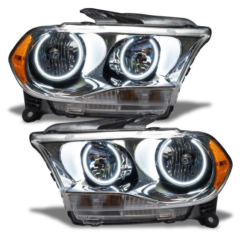 Oracle 11-13 Dodge Durango SMD HL Halogen - Chrome - White thumbnail 2