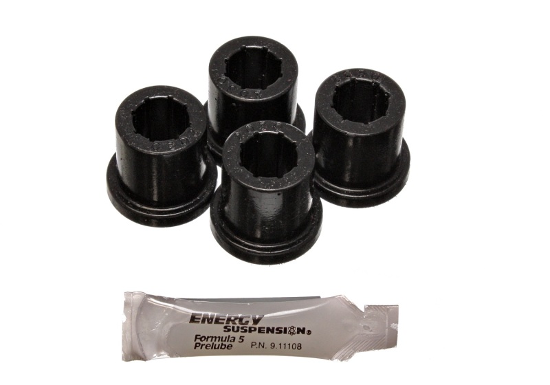 Energy Suspension 80-87 Toyota Pick Up Black Rear Spring Frame Shackle Bushing Kit thumbnail 2