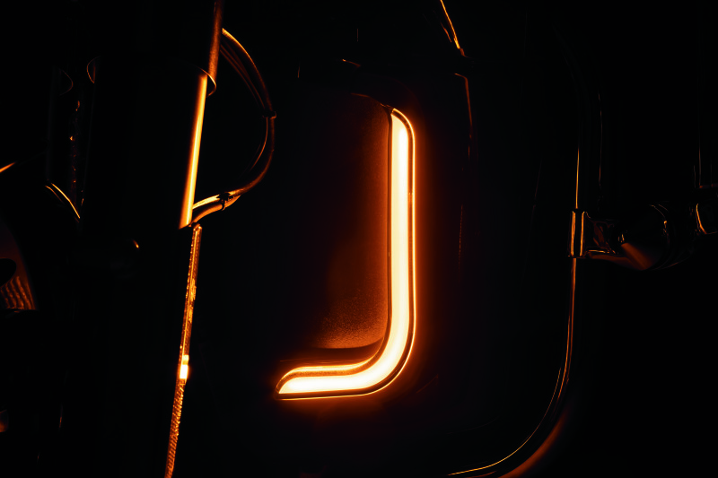 Kuryakyn Tracer LED Fairing Lower Accents Black thumbnail 3