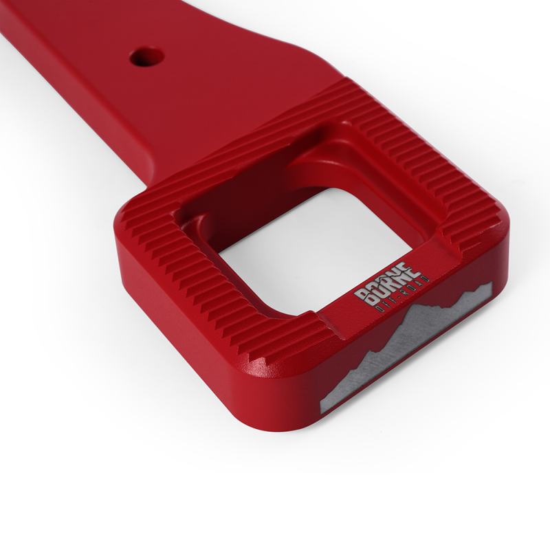 Borne Off-Road 2017+ Ford Raptor / 2009+ Ford F150 Borne Off-Road Billet Tow Hooks - Red thumbnail 8