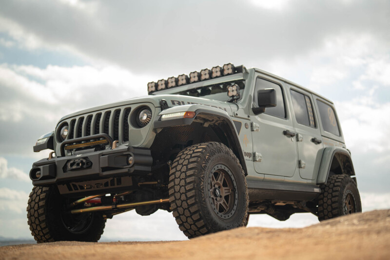 Dv8 18+ Jeep Wrangler JL / 20+ Jeep Gladiator JT OE Plus Front Bumper