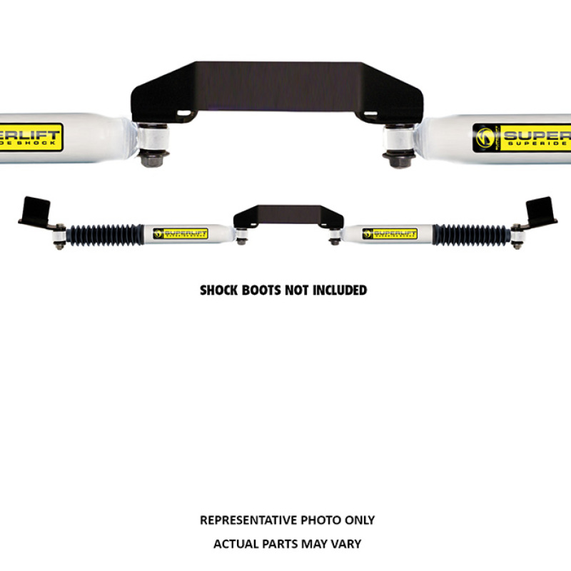 Dual Steering Stabilizer Kit - SL (Hydraulic) - 03-08 Ram 2500/3500 4WD
Dual Steering Stabilizer Kit-SL (Hydraulic)-03-08 Ram 2500/3500 4WD