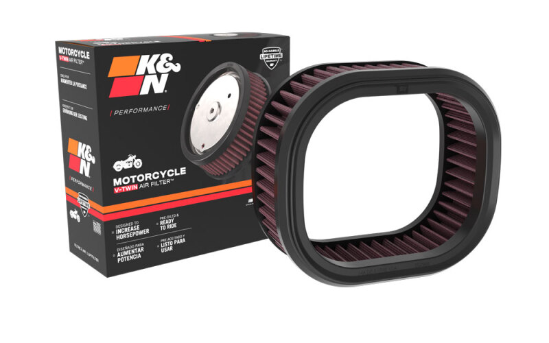 K&N 22-25 Indian Chief 111CI High-Flow Air Filter thumbnail 5