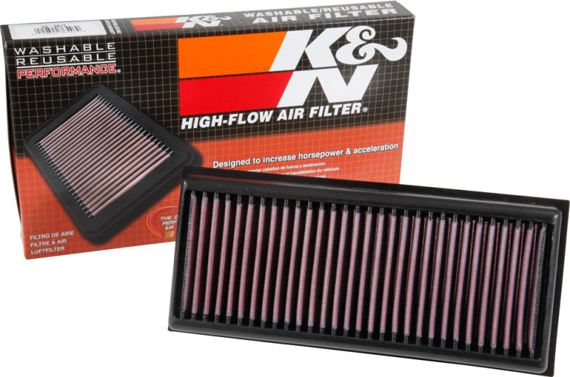 K&N 2016 Mercedes Benz G550 V8-4.0L F/I Replacement Drop In Air Filter thumbnail 4