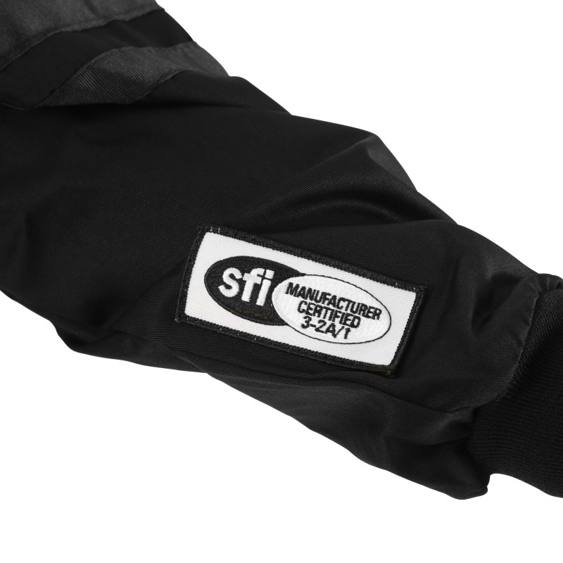 RaceQuip Black SFI-1 1-L Jacket - 2XL thumbnail 5