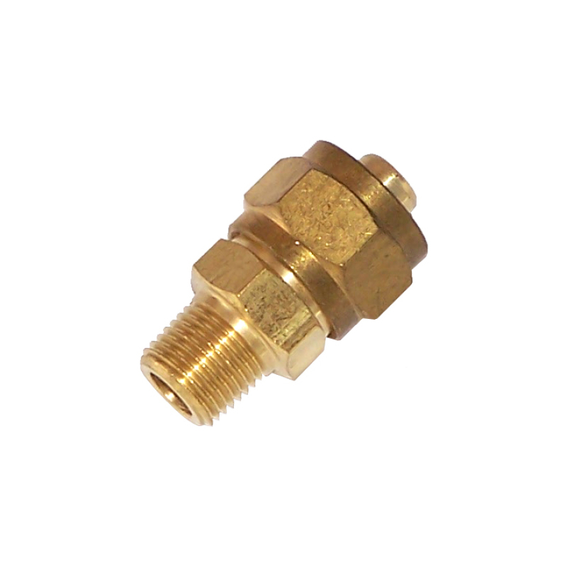 Kleinn 1/2In OD Tubing 1/4In M NPT Straight Compression Fitting thumbnail 4