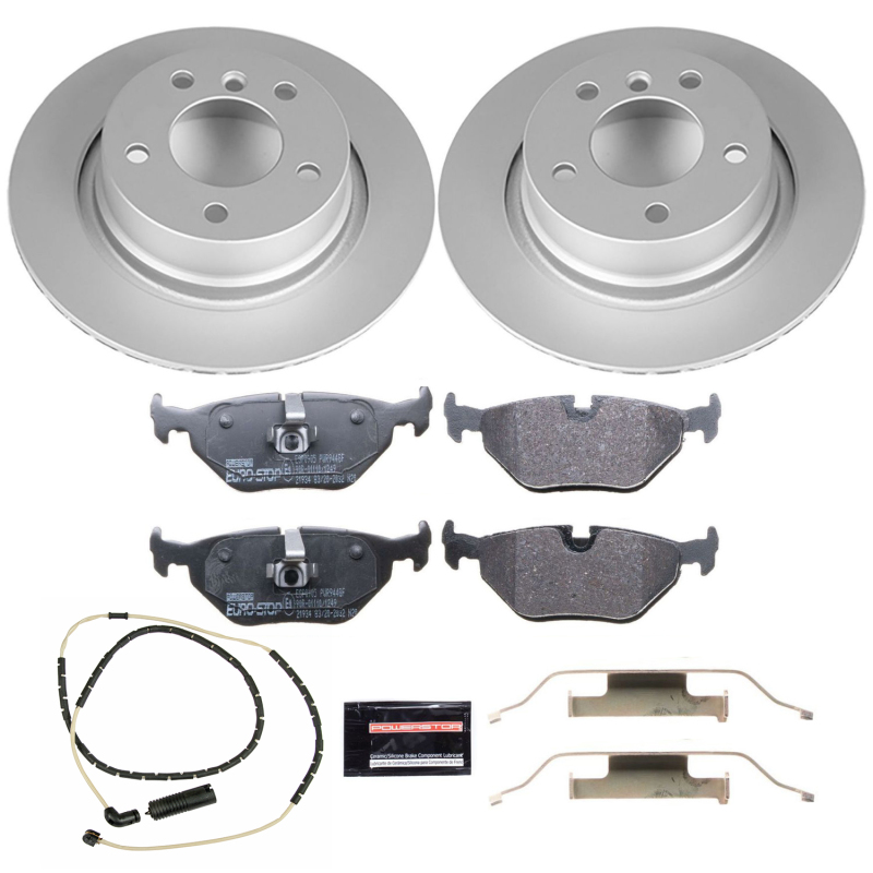Power Stop 03-08 BMW Z4 Rear Euro-Stop Brake Kit thumbnail 2