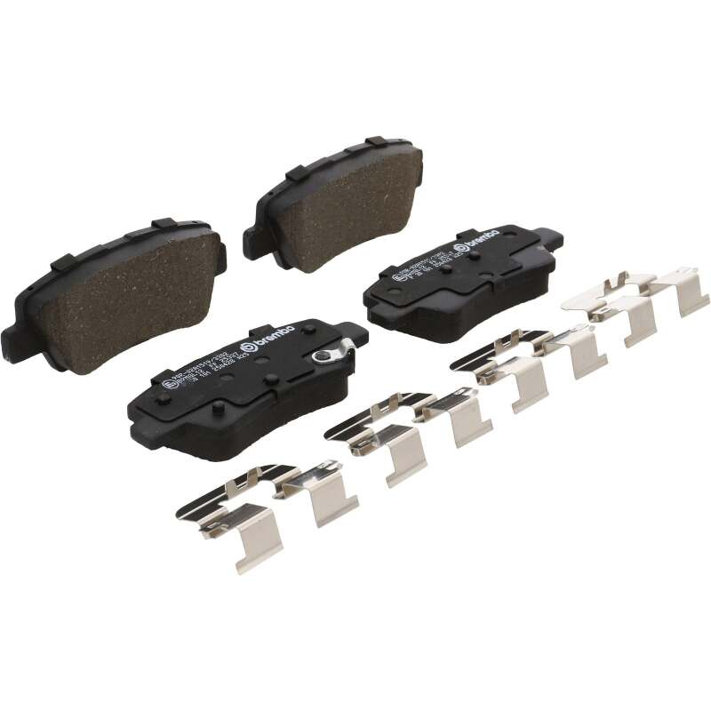 Brembo OE 21-23 Hyundai Kona/19-24 Kona Electric/19-21 Veloster Low-Met Brake Pad - Rear thumbnail 3