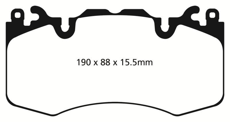 EBC S9 Brake Pad and Rotor Kit (1x ebcUSR1723, 1x ebcDP42064R) thumbnail 5