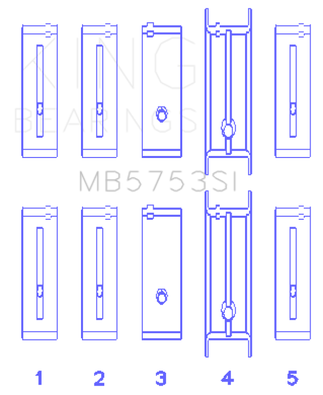 King Engine Bearings KING Main Bearings