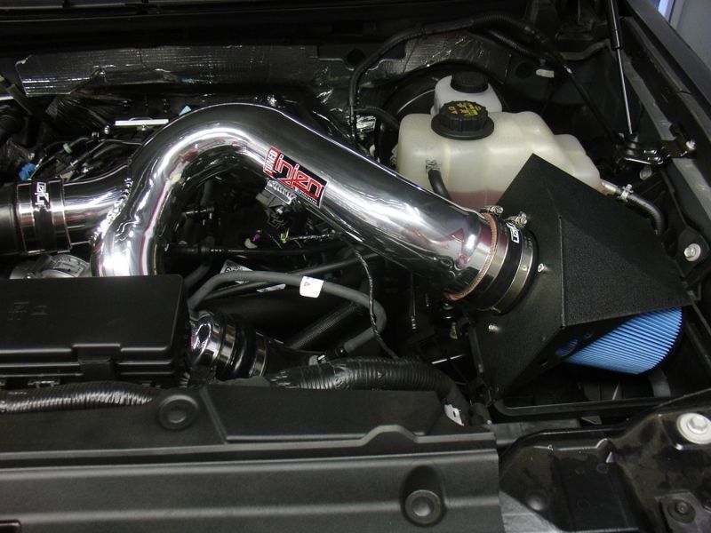 Injen 12-13 Ford F-150 V6 3.5L Eco Boost Engine Short Ram Intake Kit (Includes Heat Shield) thumbnail 5