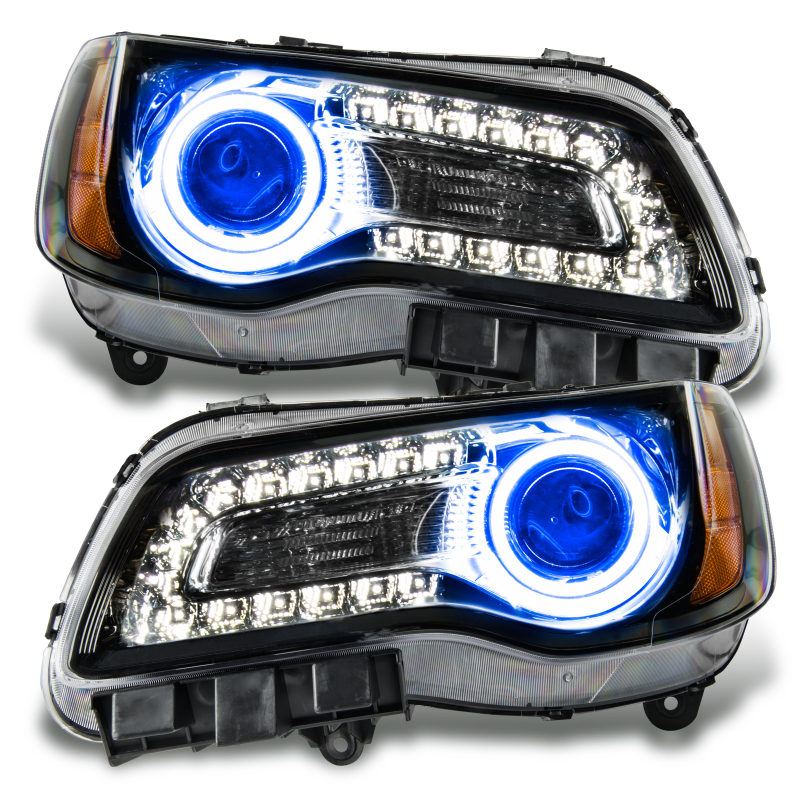 Oracle 11-14 Chrysler 300C SMD HL - Black - NON HID - Blue thumbnail 6